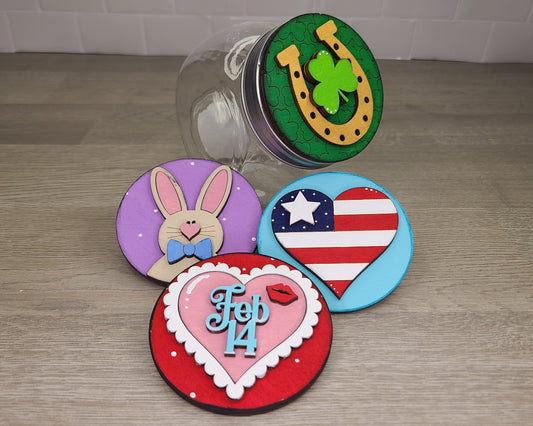 Jar Toppers - SPRING SELECTION - #3605