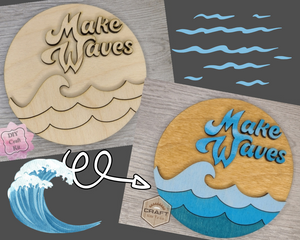 **SHOW OVERSTOCK SALE** 4inch Make Waves  #2381