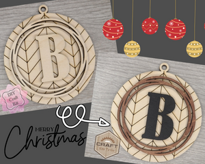 Custom Ornament Chevron | DIY Ornaments | Christmas Crafts | Holiday Activities | DIY Craft Kits | Paint Party Supplies | #3425