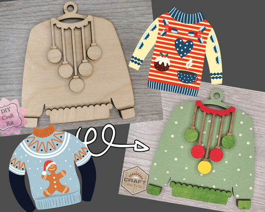 Ugly Sweater Ornament | #3804