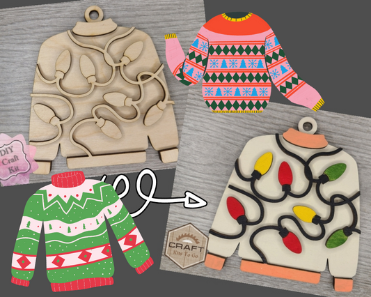 Ugly Sweater Ornament | #3795