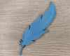 Feather Cutout #1013 - Multiple Sizes Available - Unfinished Wood Cutout Shapes