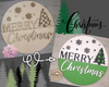 Merry Christmas Sign | Plaid | Christmas Decor | Christmas Crafts | Holiday Activities |  DIY Craft Kits | Paint Party Supplies | #3200