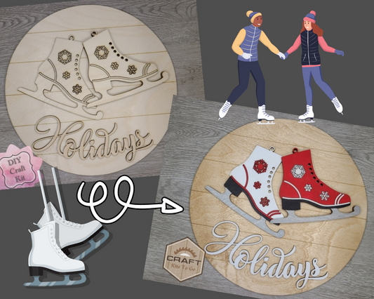 Holiday Ice Skates | #3440