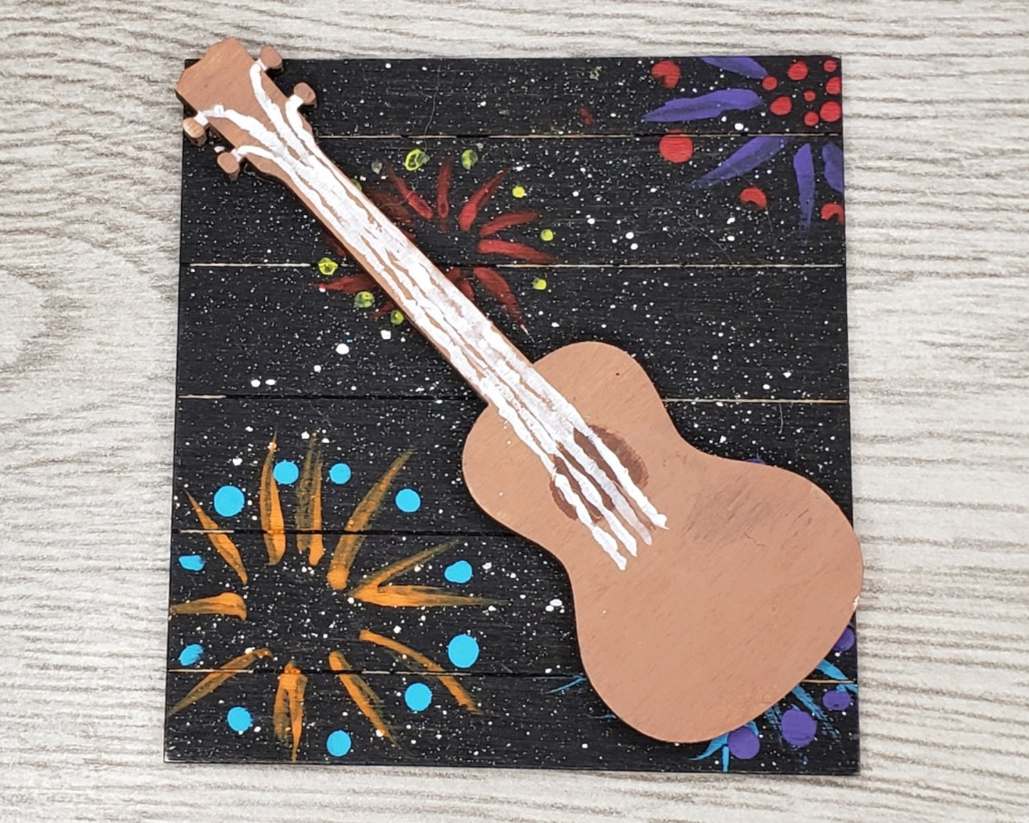 Acoustic Guitar Blank Music Music Class Band #1115 - Multiple Sizes Available - Unfinished Wood Cutout Shapes
