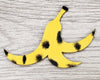 Banana Peel Wood blank cutout Kitchen Healthy Slip #1156 - Multiple Sizes Available - Unfinished Wood Cutout Shapes