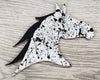 Horse Head wood cutout wood shape animal cutouts #1608 - Multiple Sizes Available - Unfinished Wood Cutouts Shapes