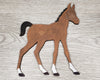 Foal wood cutouts Baby horse Farm animals animal cutouts DIY Paint kit #1498 - Multiple Sizes Available - Unfinished Wood Cutout Shapes