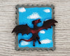 Flying Dragon wood cutouts animal cutouts Castle Fairy Tale DIY Paint kit #1488 - Multiple Sizes Available - Unfinished Wood Cutout Shapes