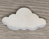 Cloud wood shape wood cutouts Rainy Day DIY Paint kit Weather #1671 - Multiple Sizes Available - Unfinished Wood Cutout Shapes