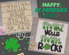Shake your Shamrocks | St. Patrick's Day Crafts | Wood Crafts | Crafts | DIY Craft Kits | Paint Party Supplies #2506