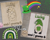 St. Patrick's Day Gnome | Gnomes | St. Patrick's Day Crafts | Wood Crafts | DIY Craft Kits | Paint Party Supplies | #2508