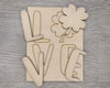 St. Patrick's Day Love Craft Kit #2507 Multiple Sizes Available - Unfinished Wood Cutout Shapes
