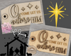 Nativity Tag | Come Adore Him | Christmas Decor | Christmas Crafts | Holiday Activities |  DIY Craft Kits | Paint Party Supplies | #3909