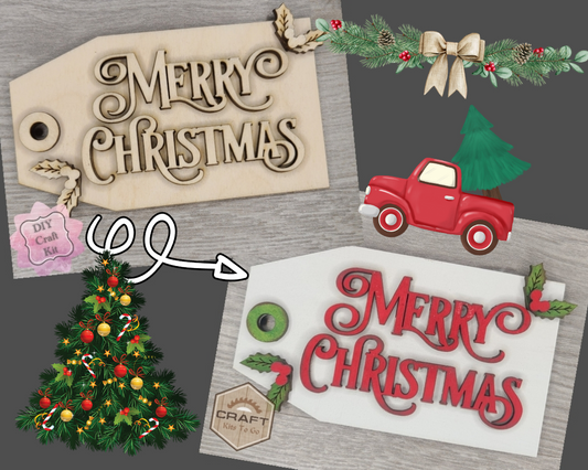 Merry Christmas Tag | #3921