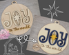 Joy Nativity Christmas Ornament Baby Jesus Ornament Holiday DIY Craft Kit Paint kit #3891