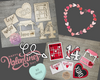 Valentine Tier Tray | Valentine Crafts | DIY Craft Kits | Paint Party Kit | #100115