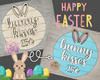 Bunny Kisses | DIY Easter Crafts | DIY Craft Kits | DIY Paint Party kit | #3992 - Multiple Sizes Available - Unfinished Wood Cutout Shapes