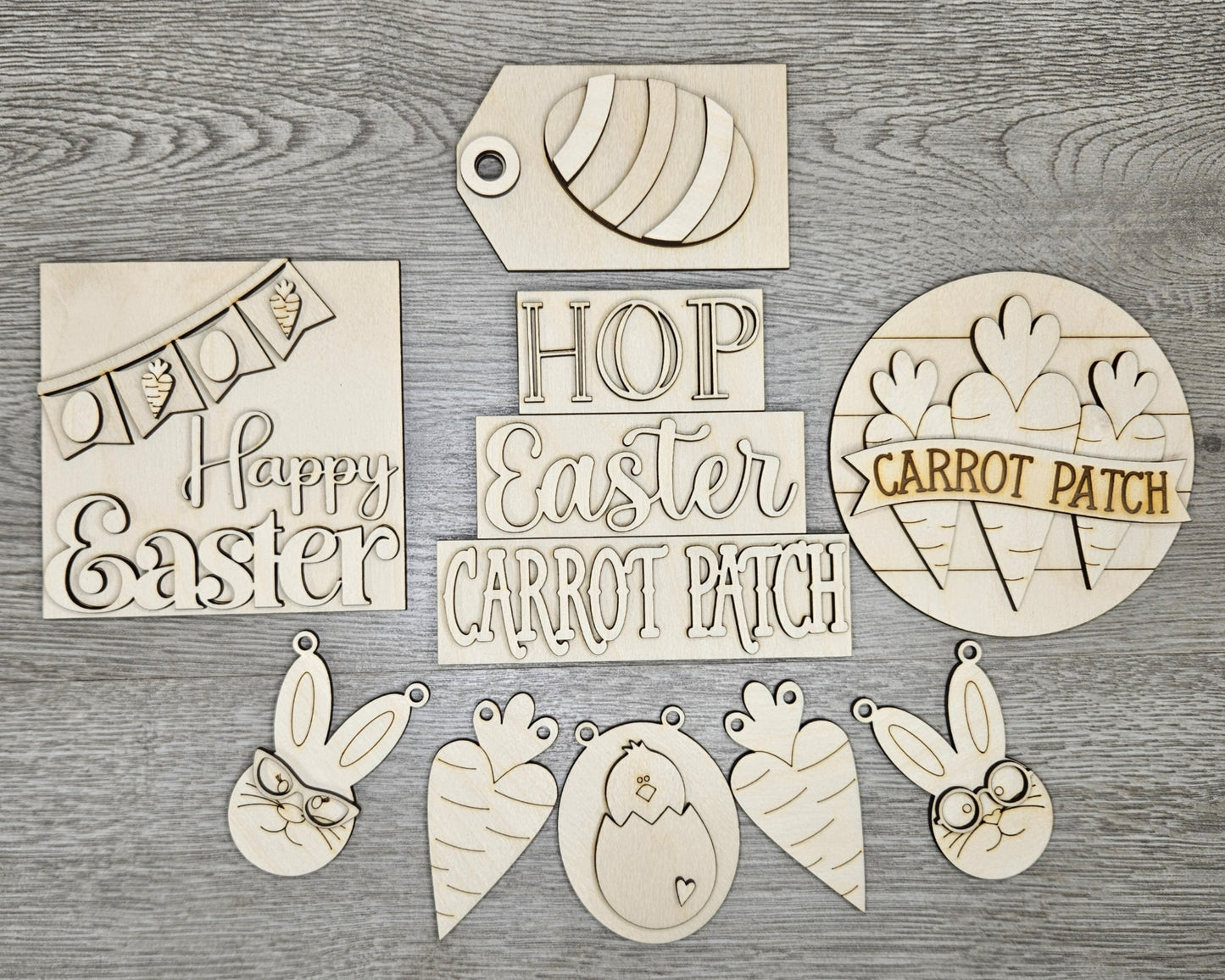 Easter Wood Block | #4091