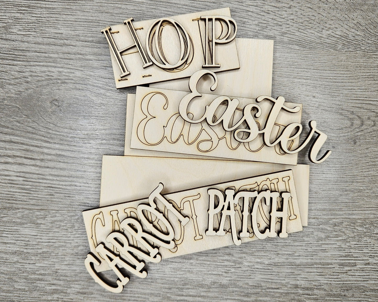Easter Wood Block | #4091