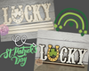 Lucky Word Blocks | St. Patrick's Day Crafts  | DIY Craft Kits | Paint Party Supplies |  St. Patrick's Day Décor | #3966