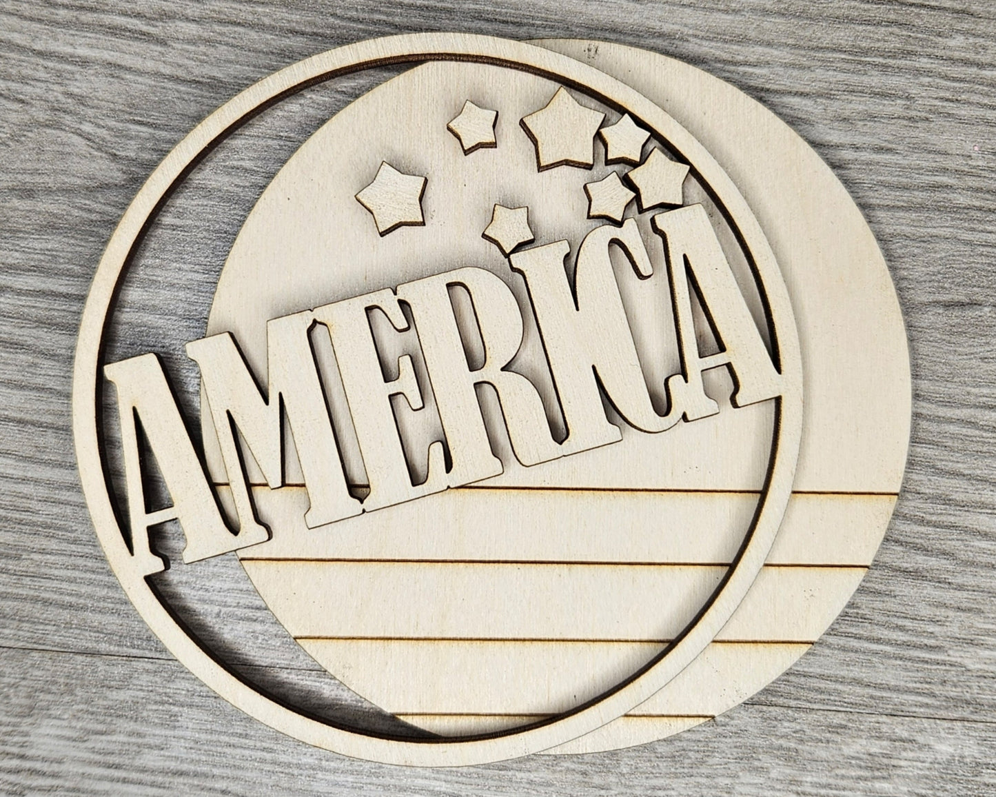 **SHOW OVERSTOCK SALE**  America Round MINI KIT | #2260