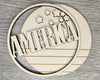 **SHOW OVERSTOCK SALE** 4 inch America Round  #2260