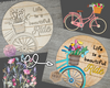 Life is a Beautiful Ride | Spring Welcome Sign | Springtime | DIY Craft Kits | Spring Crafts |  Paint Party Supplies | #4032 Wood Cutouts Wood Shapes