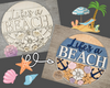 Life is a Beach | Beach Sign | Summertime | Summer | Summer Crafts | DIY Craft Kits | Paint Party Supplies | #4035 Wood Cutouts Wood Shapes