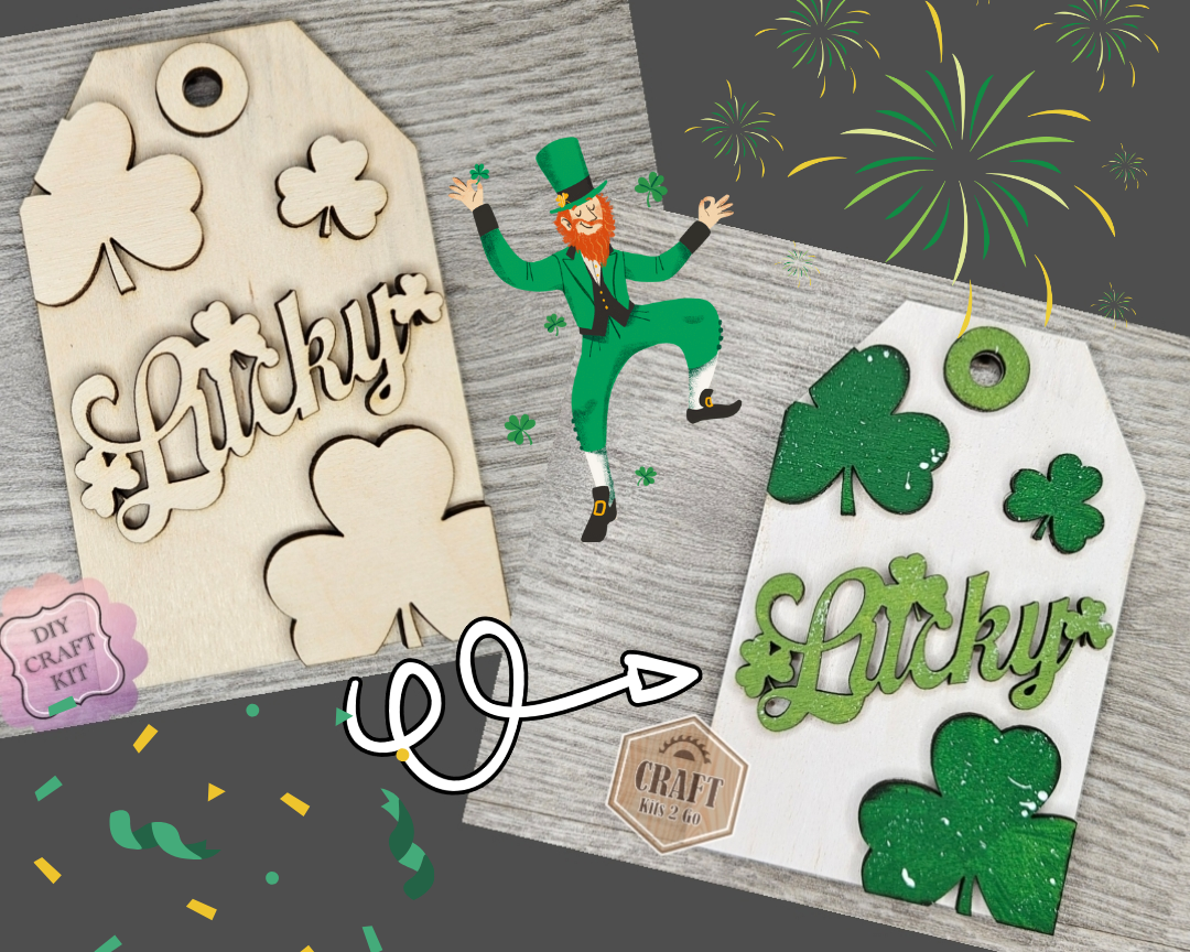 Lucky Shamrock Tag | #4017