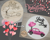 Love Bug Sign | Valentine's Day Crafts | Valentine Signs | DIY Craft kits | Paint Party Supplies | #2530