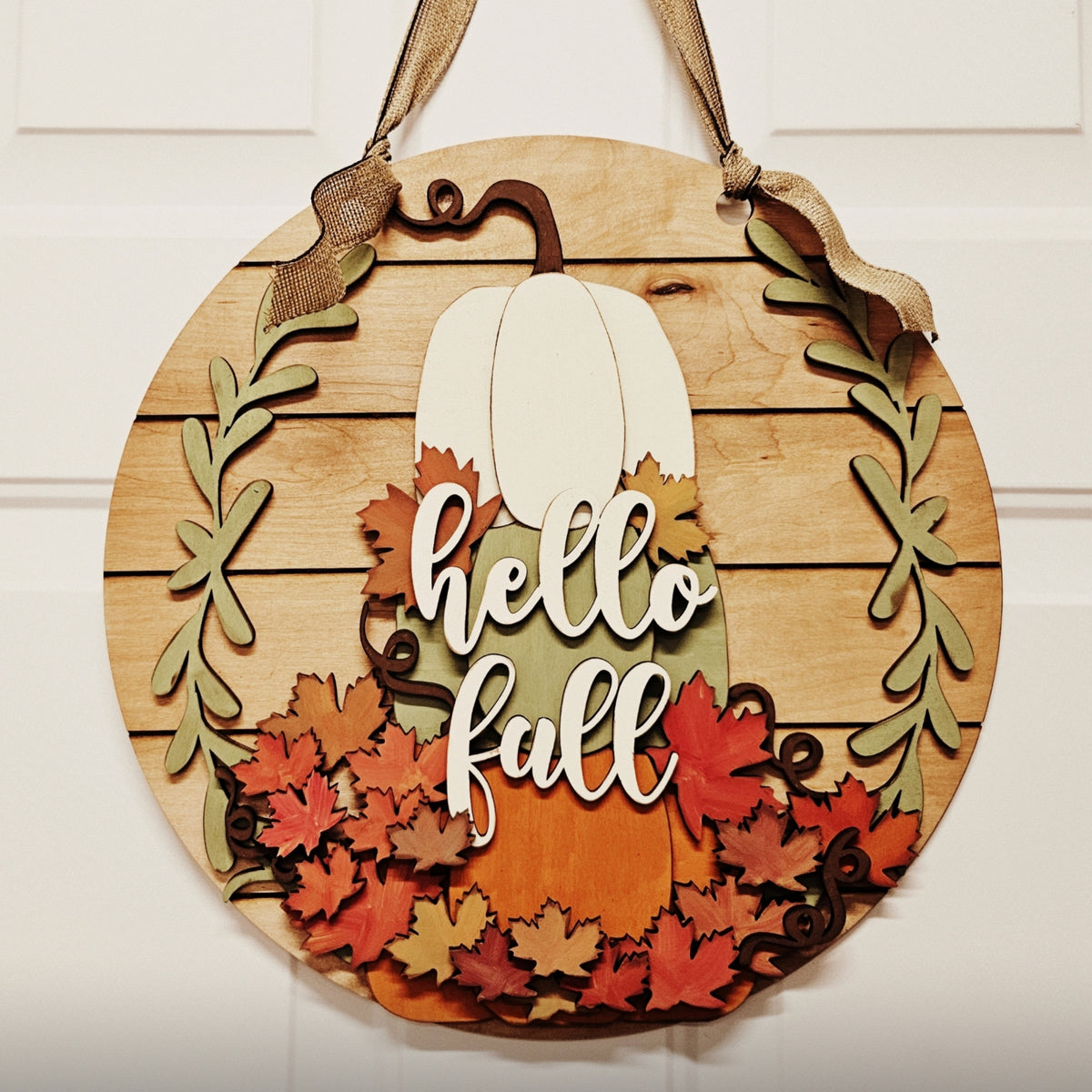 Fall Huddle Kit Hello Fall | Stacked Pumpkins | #3367 – Craft Kits 2 Go