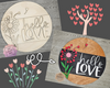 Hello Love | Dandelion | Valentine's Day Crafts | Valentine Gift | Valentine Decor | DIY Craft Kits | Paint Party Supplies | #4071
