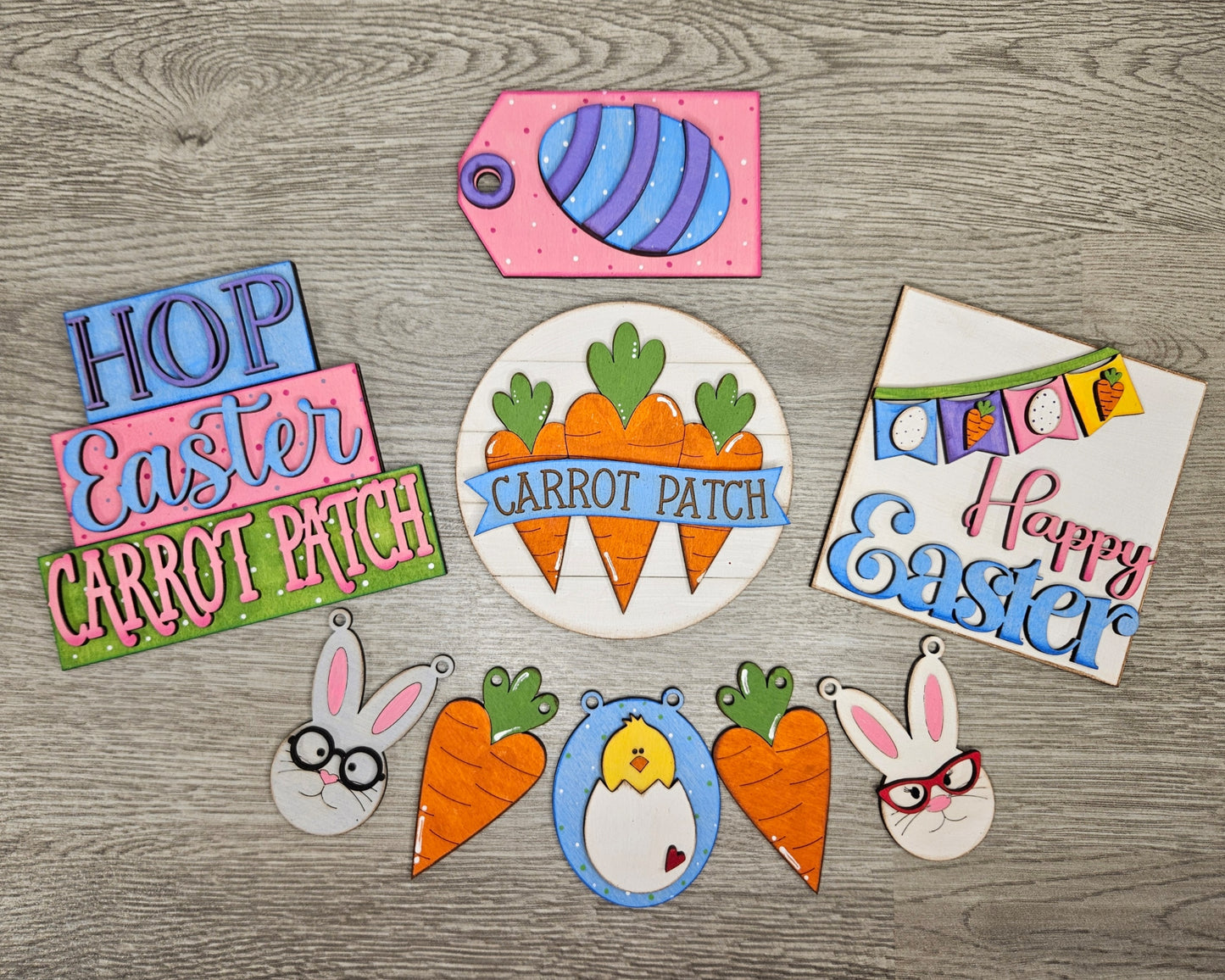 Easter Wood Block | #4091