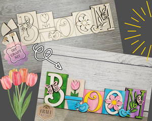 Bloom | Spring Crafts | Springtime | DIY Craft Kits | Paint Party Supplies | #4037