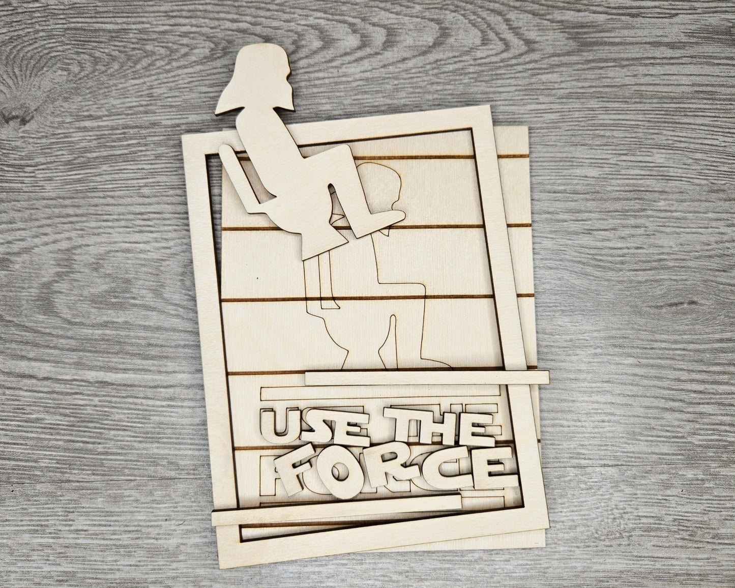 Funny Bathroom Sign | #3878