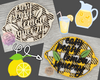 Easy Peasy | Lemons | Lemonade | Summer Decor | Summer Crafts | Paint Party Supplies | DIY Craft Kits | #2689