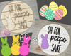 Oh for Peeps Sake | Easter Decor | Easter Crafts | Paint Party Supplies | DIY Craft Kits | #2538