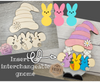 Interchangeable Gnome | GIRL EASTER TOPPER | #200002-4