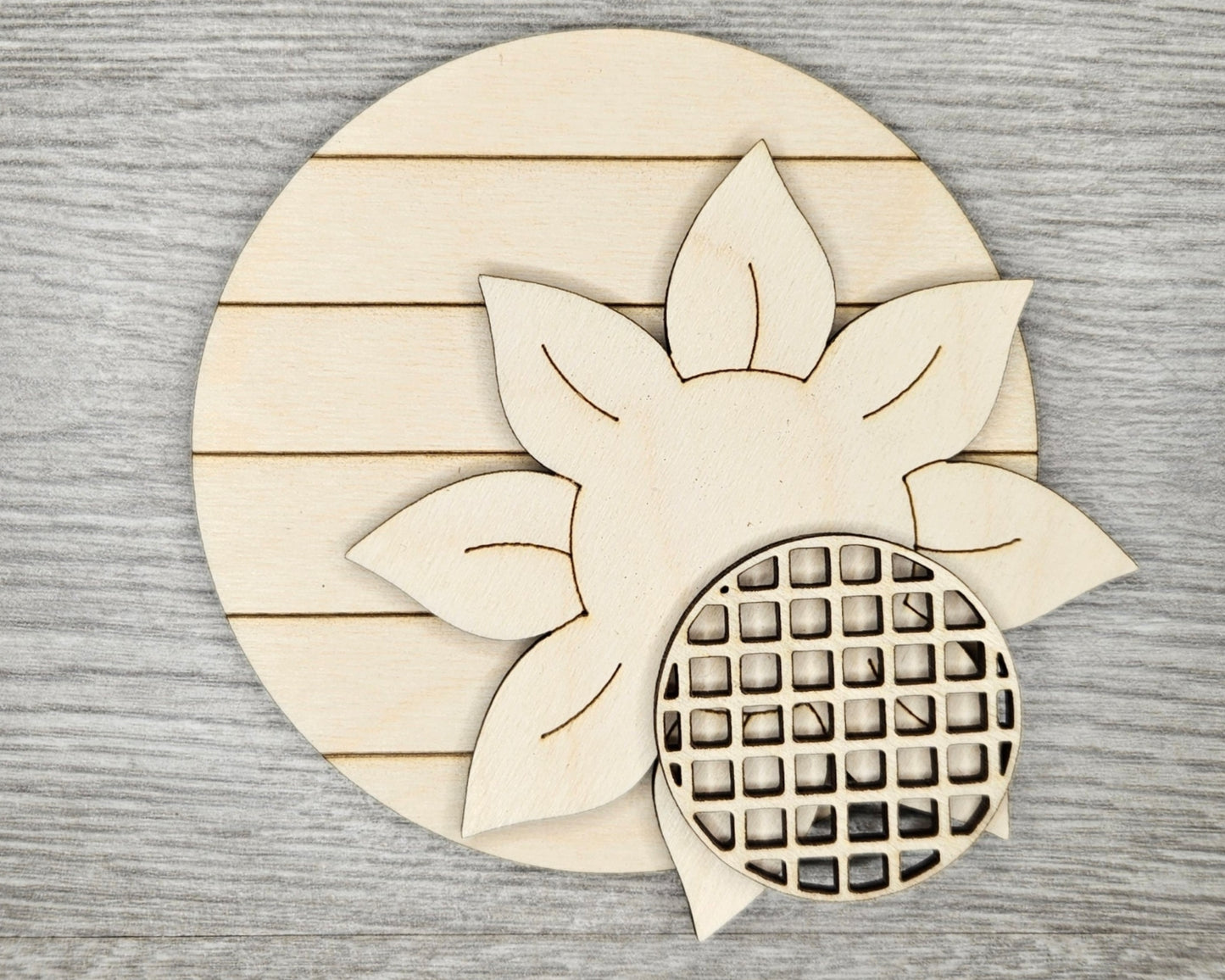Sunflower Round | #4108