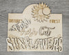Fresh Cut Sunflowers | Sunflower Sign | Summer Crafts | DIY Craft Kits | Paint Party Supplies | #2586