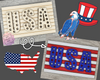 USA | 4th of July Decor | Patriotic Decor | 4th of July Crafts | DIY Craft Kits | Paint Party Supplies | #2819