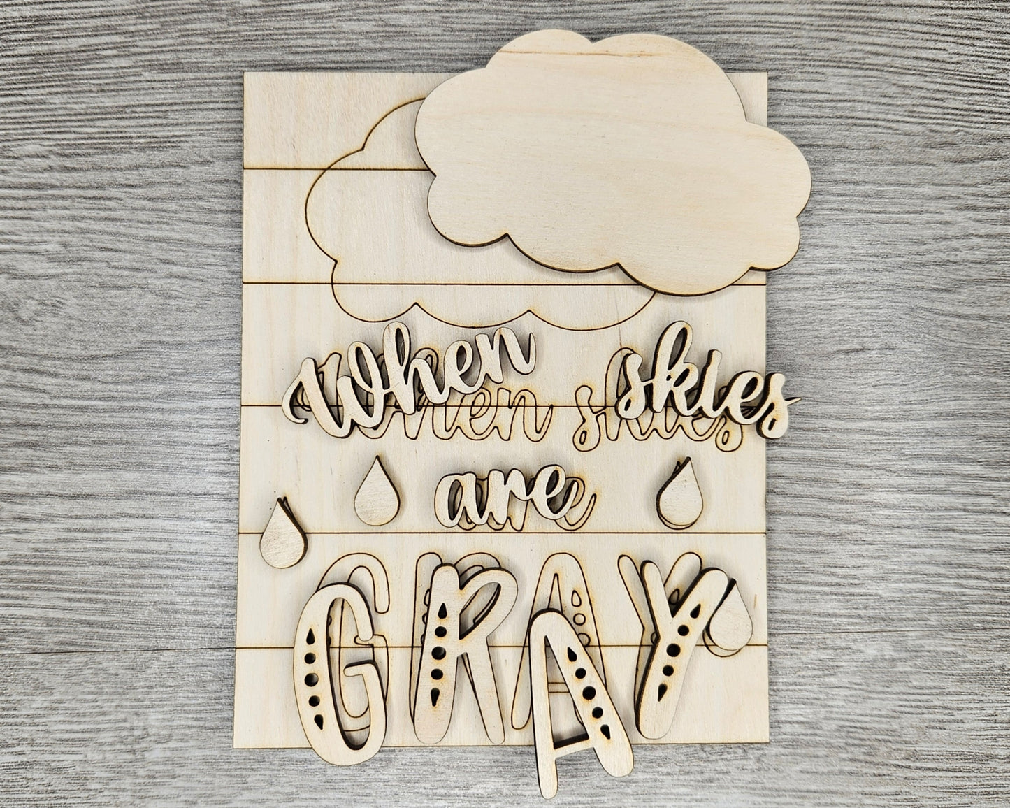 When Skies are Gray | #4135