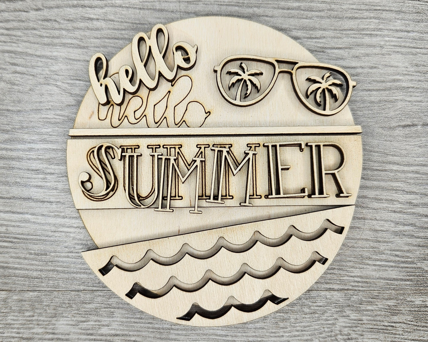 Hello Summer Sign | #3935