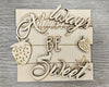 Always Be Sweet | Strawberry Decor | Summer Crafts | DIY Craft Kits | Paint Party Supplies | #2765