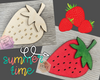 Strawberry | Strawberry Decor | Summer Crafts | Summertime | DIY Craft Kits | Paint Party Supplies | #3781