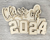 Class of | Senior | Graduation | Graduation Decor | DIY Craft Kits | Paint Party Supplies | #2786