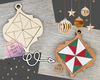 **SHOW OVERSTOCK SALE** Quilt Ornament | #4188