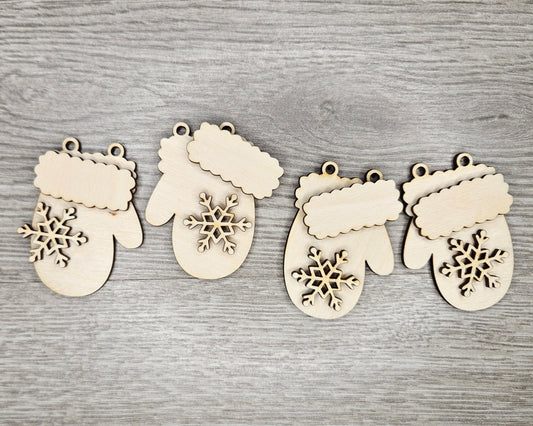 Winter Mitten Bunting | #4290