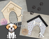 Dog House | Dog Welcome Sign | Pets | Dog House Sign | Crafts | DIY Craft Kits | Paint Party Supplies | #4263